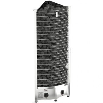 Электрическая печь SAWO TOWER TH6-90NB-CNR-P (9 квт, встроенный пульт, угловая) фотография