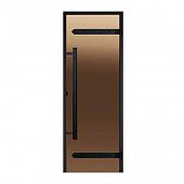 Дверь Harvia Legend STG 8×19 коробка сосна, стекло бронза фото товара