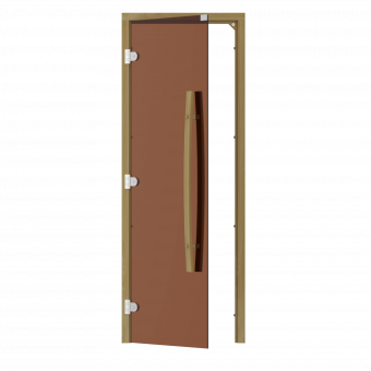Комплект стеклянной двери SAWO 741-3SGD-L-1, 1890х690 мм (по коробке) фотография