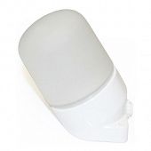 Светильник для бани или сауны "ОБЛИК" угловой (настенно-потолочный, белый) фото товара