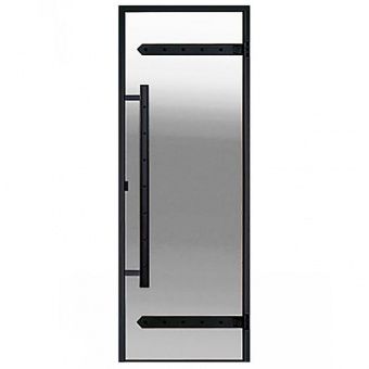 Дверь Harvia Legend STG 9×21 коробка сосна, стекло прозрачное фотография